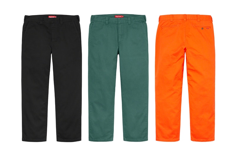 Supreme 2021 秋冬褲款系列