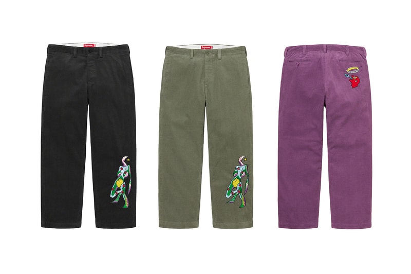 Supreme 2021 秋冬褲款系列
