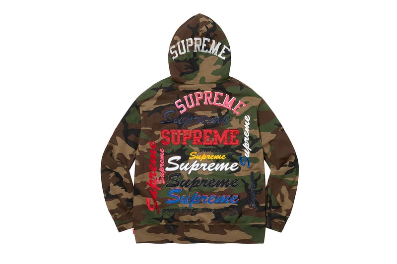Supreme 2021 秋冬衛衣系列