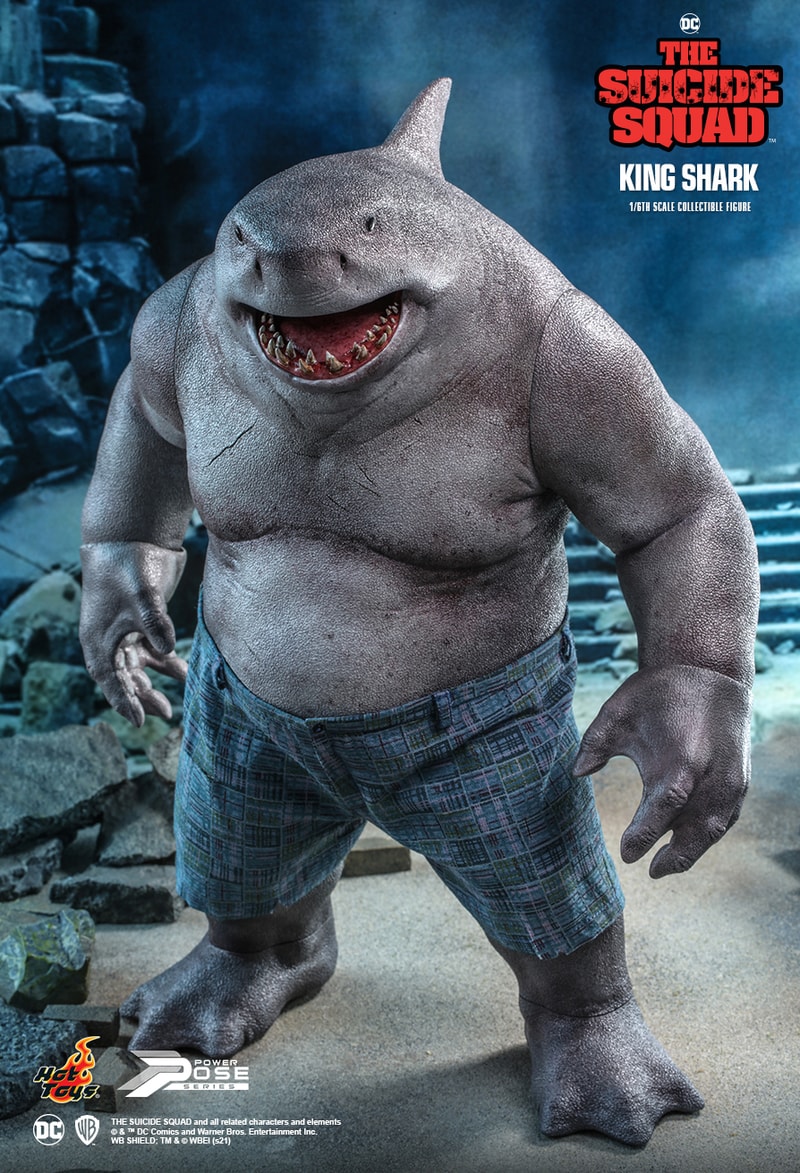 Hot Toys 推出全新 1:6 比例《自殺突擊隊：集結》人氣角色「鯊魚王」雕塑模型