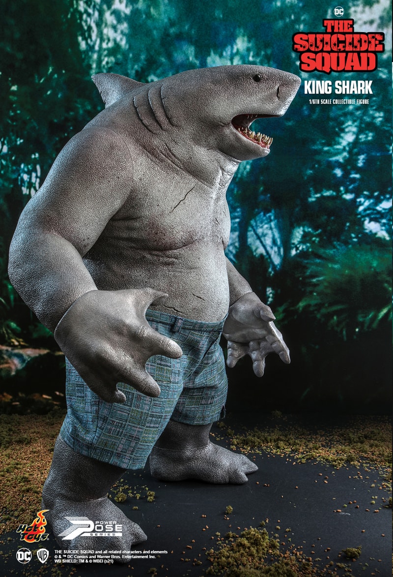 Hot Toys 推出全新 1:6 比例《自殺突擊隊：集結》人氣角色「鯊魚王」雕塑模型