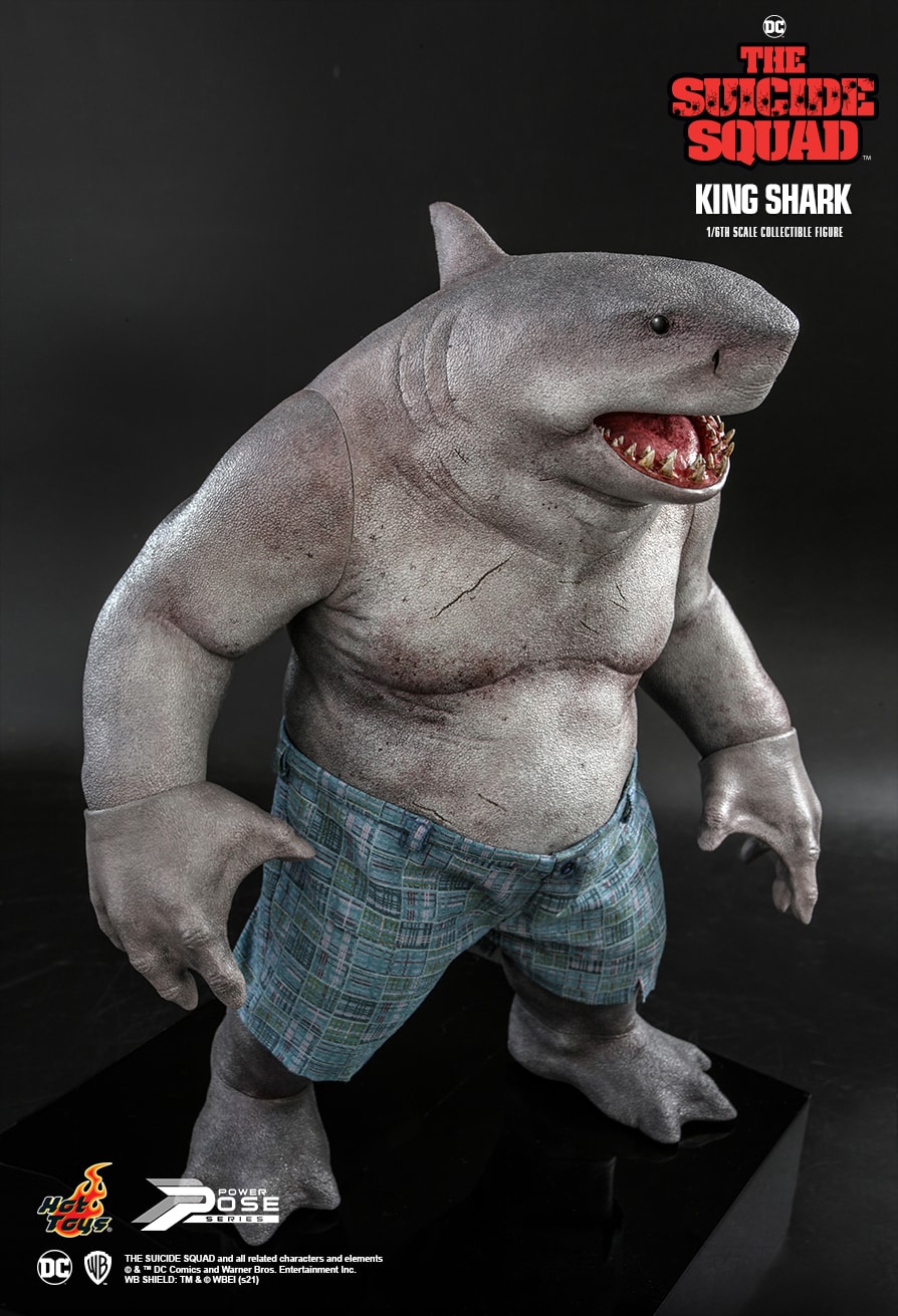 Hot Toys 推出全新 1:6 比例《自殺突擊隊：集結》人氣角色「鯊魚王」雕塑模型