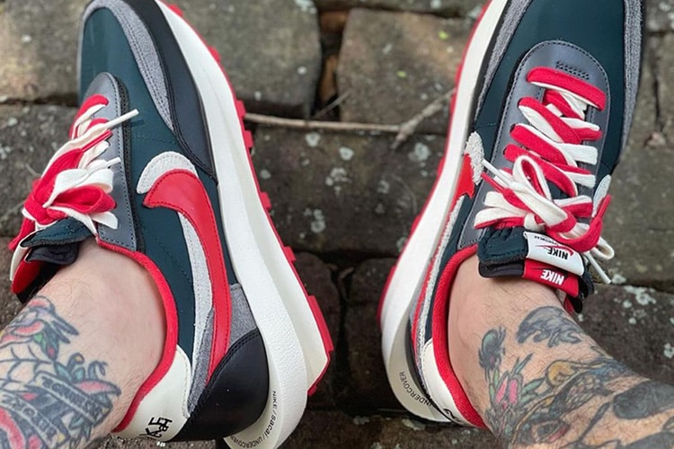 UNDERCOVER x sacai x Nike LDWaffle 聯乘鞋款上腳圖輯