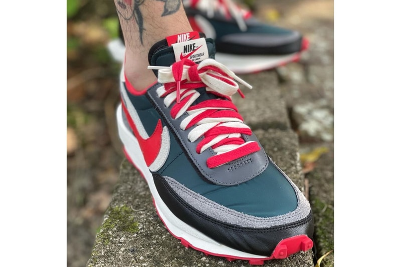 UNDERCOVER x sacai x Nike LDWaffle 聯乘鞋款上腳圖輯