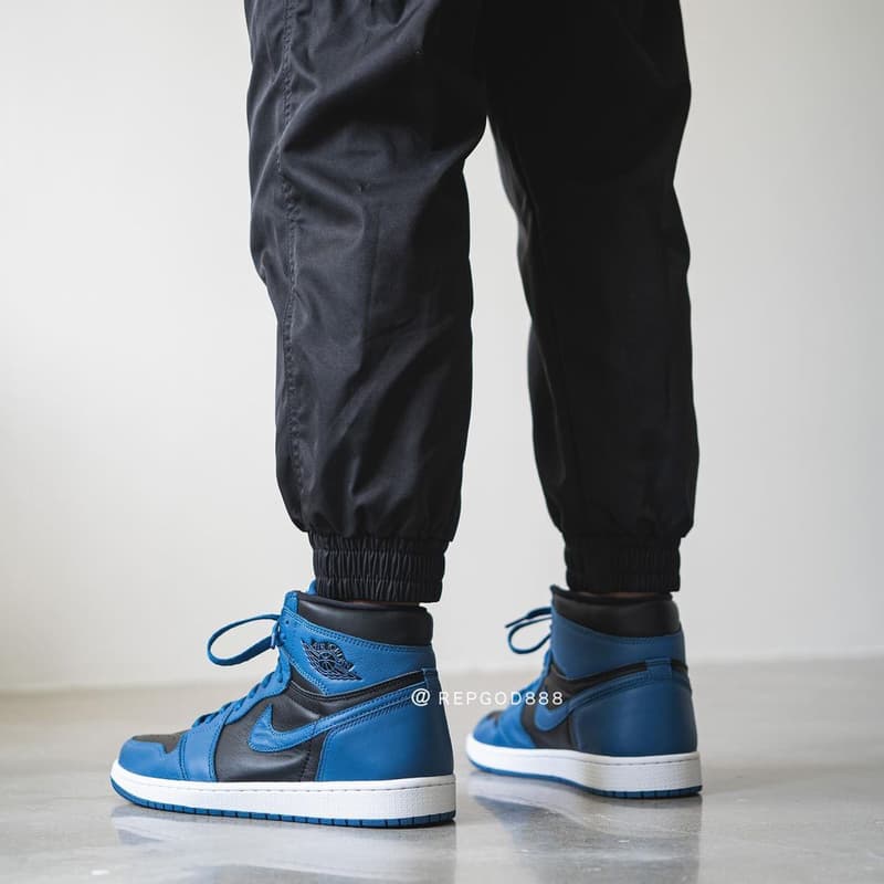 Air Jordan 1 High OG 最新配色「Dark Marina Blue」上腳圖輯曝光