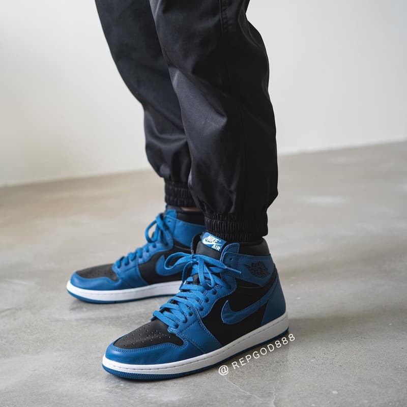 Air Jordan 1 High OG 最新配色「Dark Marina Blue」上腳圖輯曝光