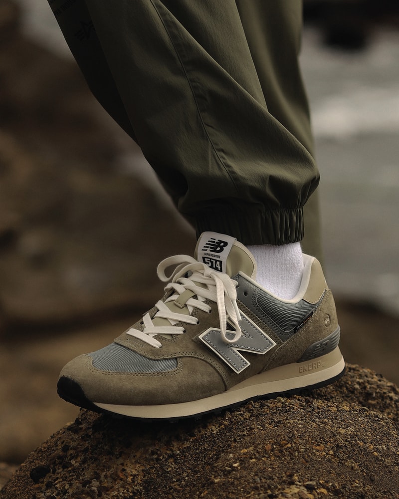Alpha Industries 攜手 New Balance 打造全新 574 聯名系列