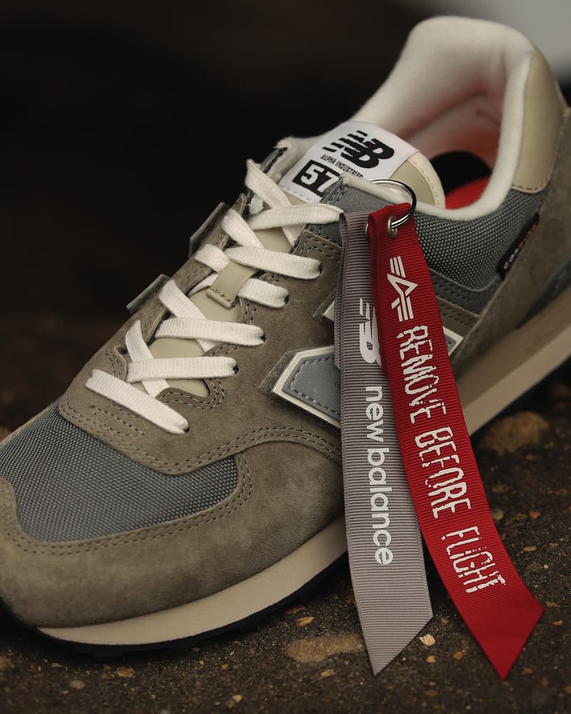 Alpha Industries 攜手 New Balance 打造全新 574 聯名系列