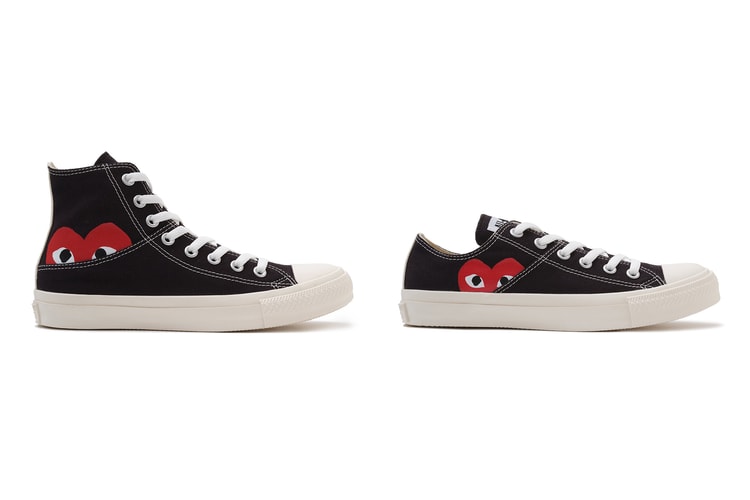 COMME Des GARÇONS PLAY x Converse All Star 最新聯乘系列正式上架
