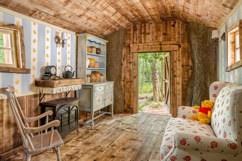 Disney 攜手 Airbnb 打造真實版小熊維尼「Bearbnb」森林樹屋