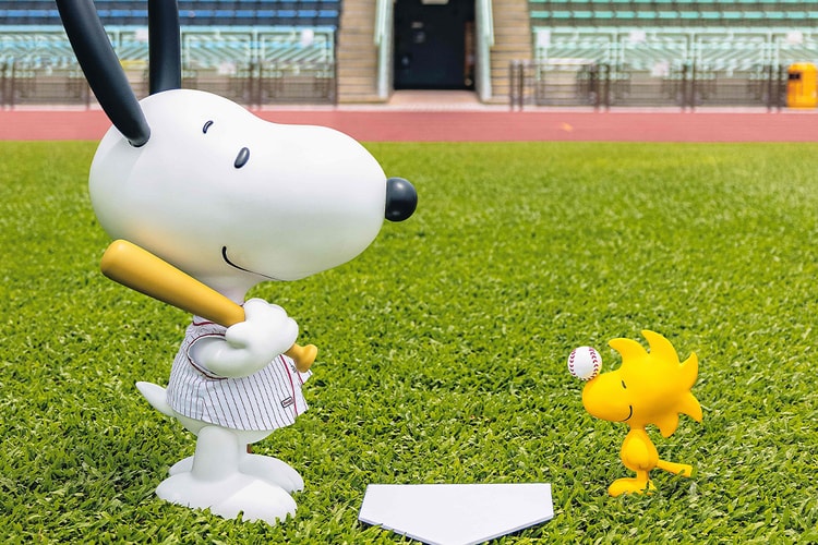 《Peanuts》經典角色 Snoopy 1:1 真實尺寸棒球造型公仔正式登場