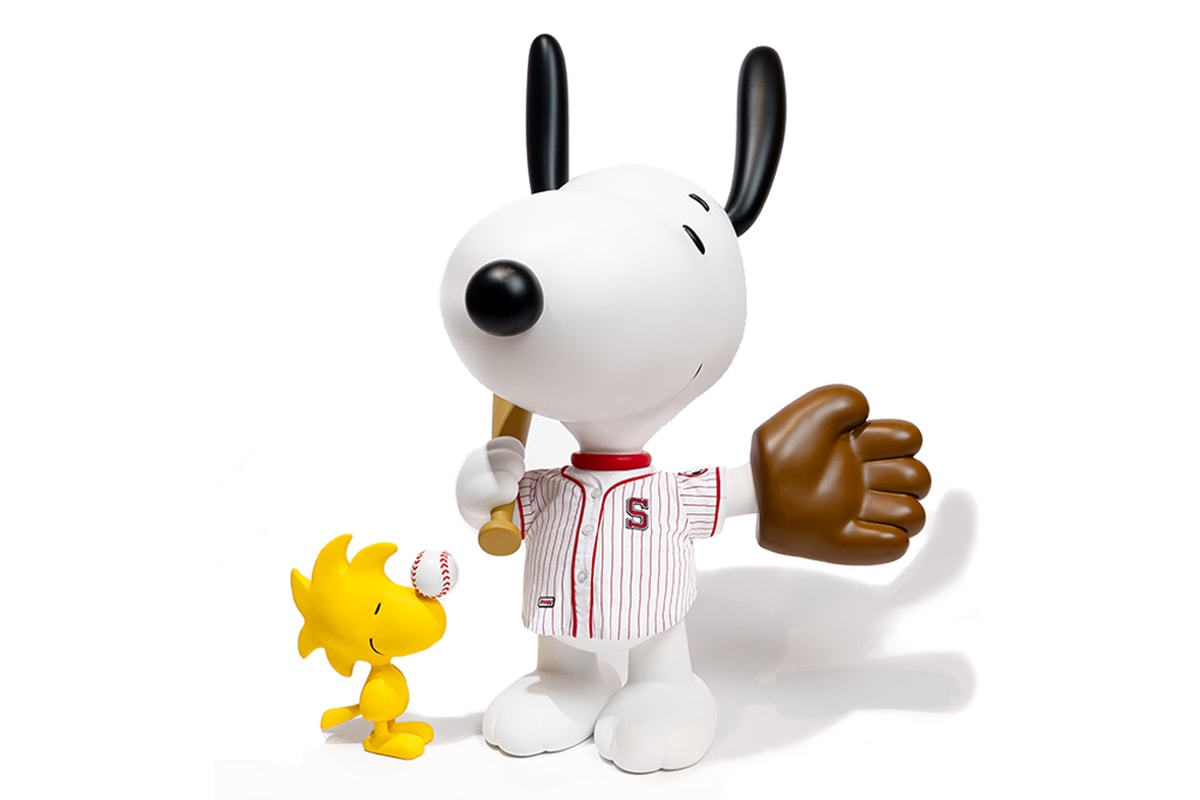 《Peanuts》經典角色 Snoopy 1:1 真實尺寸棒球造型公仔正式登場