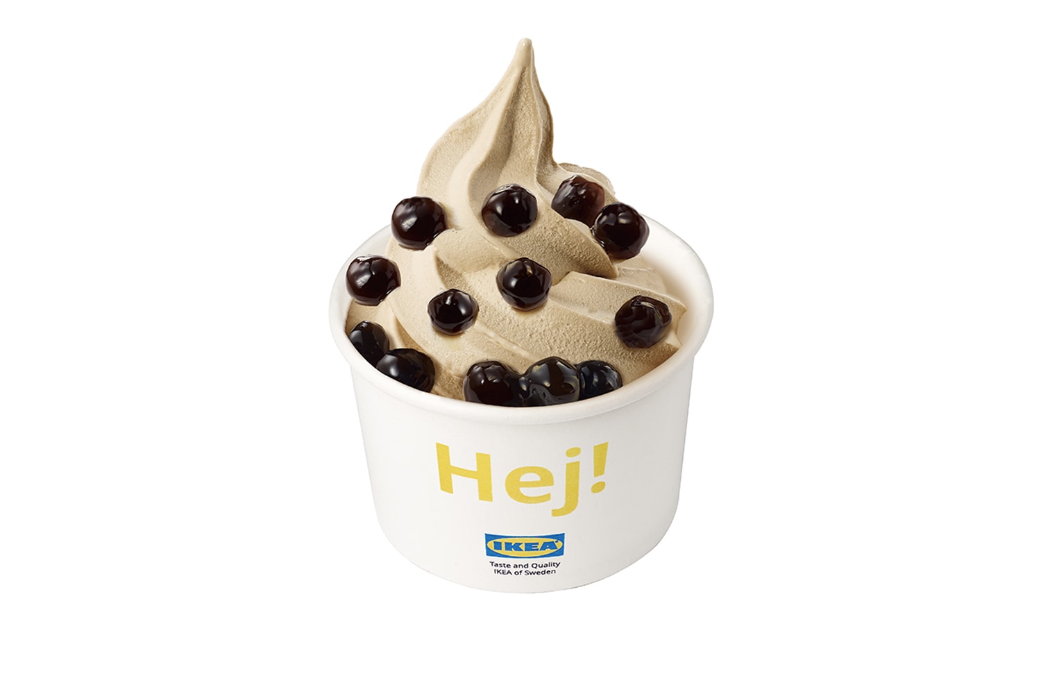 IKEA 正式推出最新口味「珍珠奶茶霜淇淋」