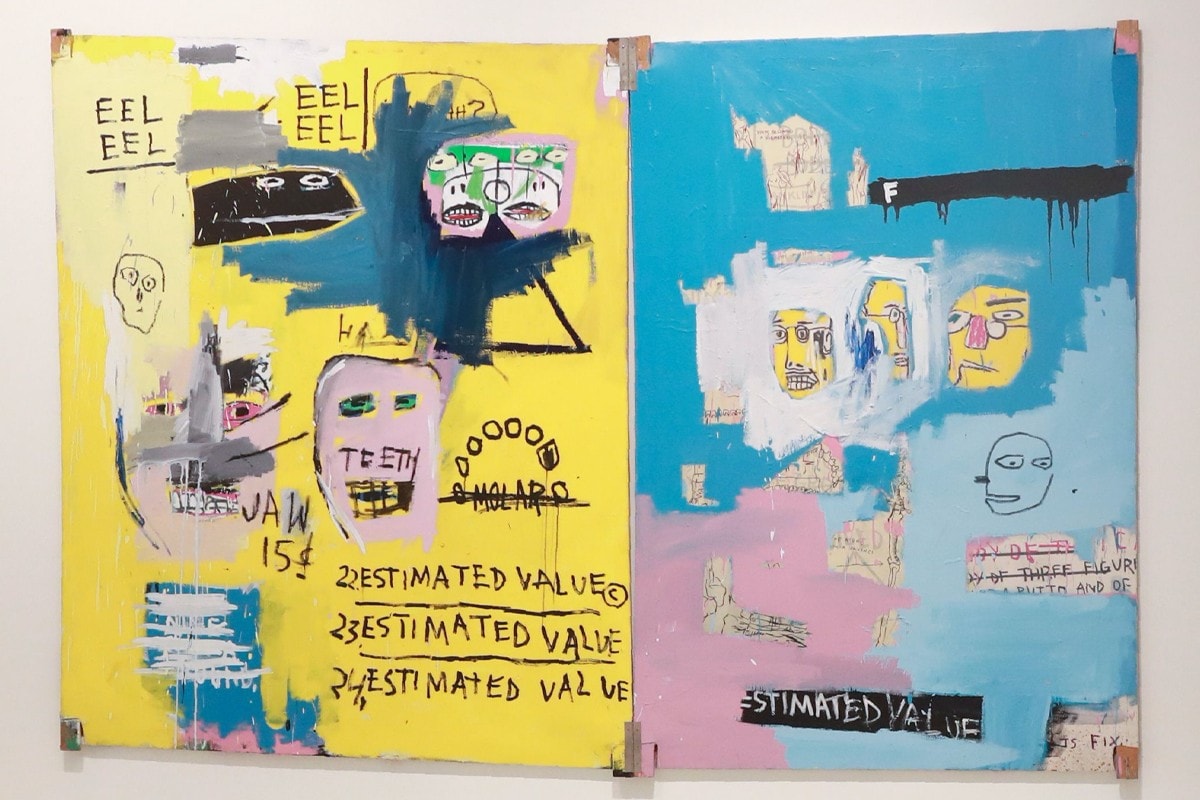市值 $4,000 萬美元 Jean Michel Basquiat 雙聯畫作首度上市