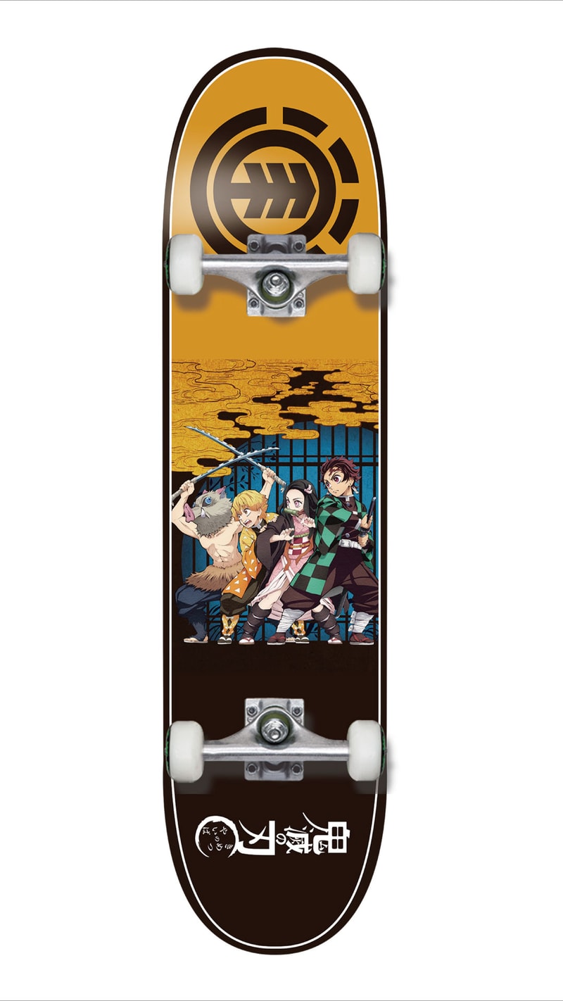 Element Skateboards x《鬼滅之刃》最新聯乘滑板系列正式登場