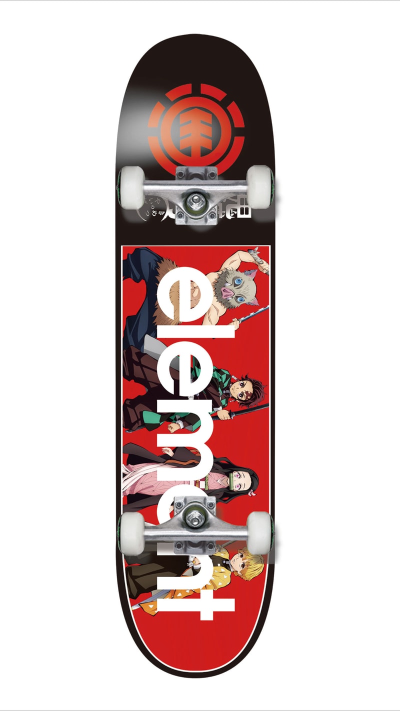 Element Skateboards x《鬼滅之刃》最新聯乘滑板系列正式登場