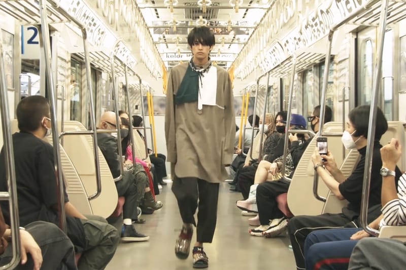 HYPEBEAST 直擊 KOLOR 京急列車時裝秀現場