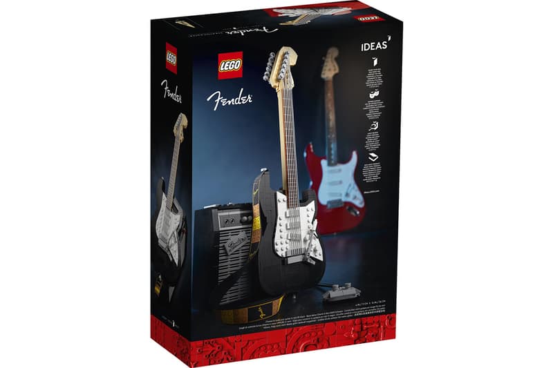 LEGO Ideas 打造全新 Fender® Stratocaster 吉他盒組