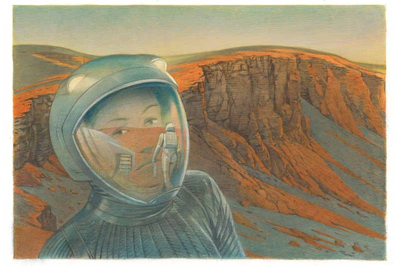 Louis Vuitton 最新插畫本《TRAVEL BOOK MARS》正式發佈