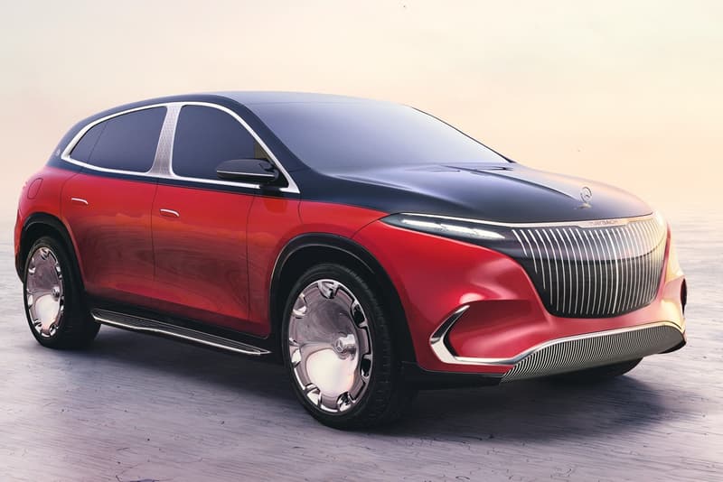 Mercedes-Maybach 揭示全新奢華電能 SUV 概念車型 EQS