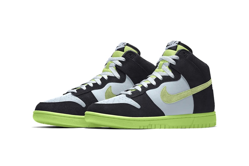 Nike Dunk High 正式登陸「Nike By You」客製化平台