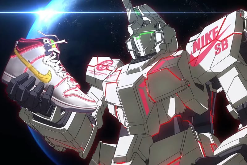 Nike SB Dunk High x Gundam 合作形象影片正式登場