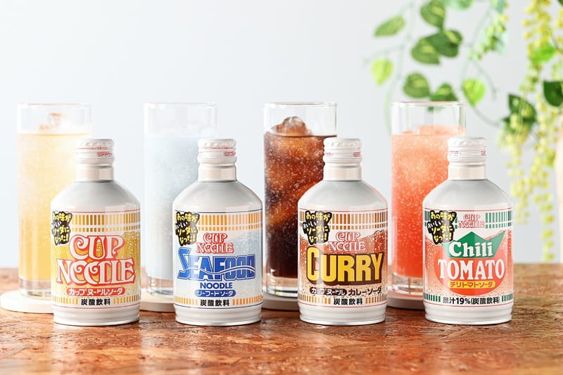 Nissin 日清食品推出全新經典拉麵風味汽水