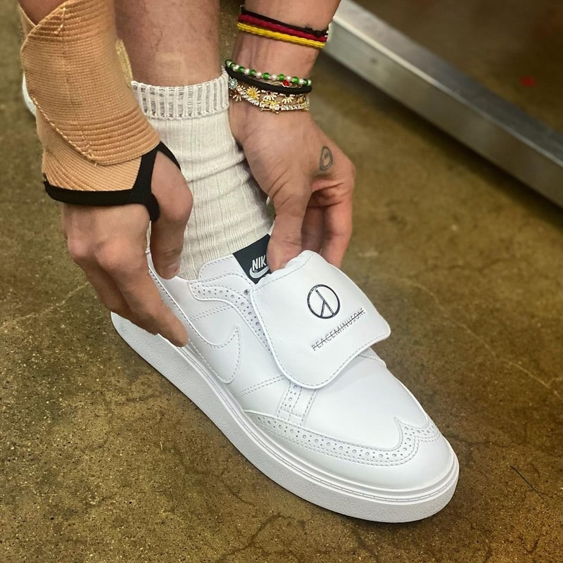 率先近賞 PEACEMINUSONE x Nike Kwondo 1 全新聯名鞋款