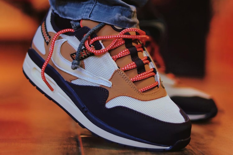 再次近賞 Travis Scott x Nike Air Max 1「Baroque Brown」全新聯乘鞋款