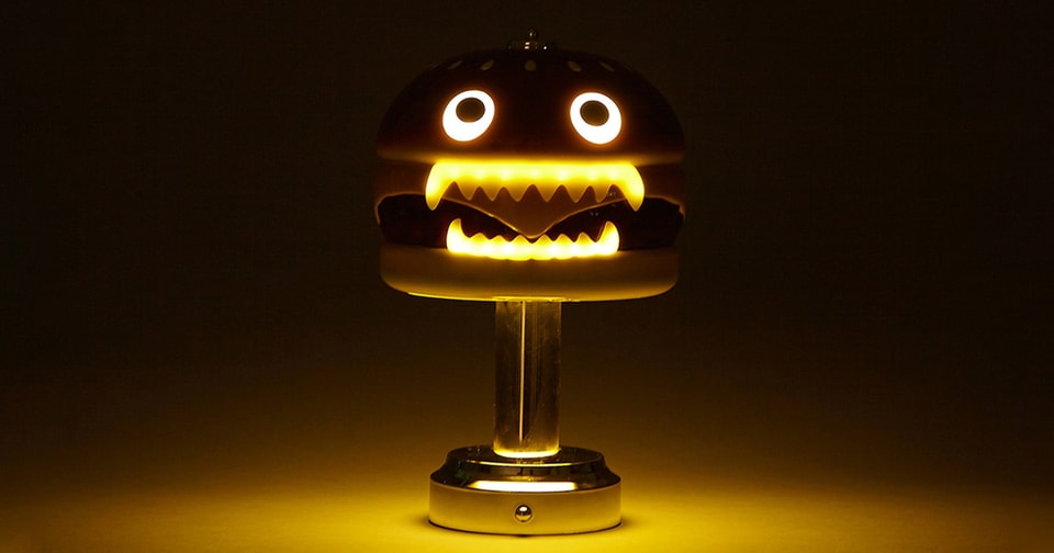 Undercover X Medicom Toy 經典漢堡 遮眼熊聯乘座燈回歸上架 Hypebeast Undercover X Medicom Toy 經典漢堡 遮眼, Medicom Bear Floor Lamp