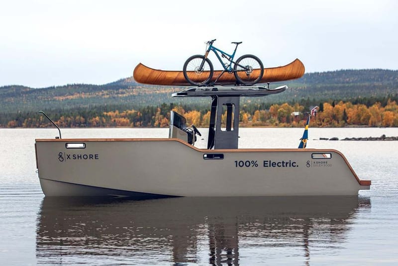 海洋版 Tesla －電動船 X-Shore「Eelex 8000」極致北歐簡約風範