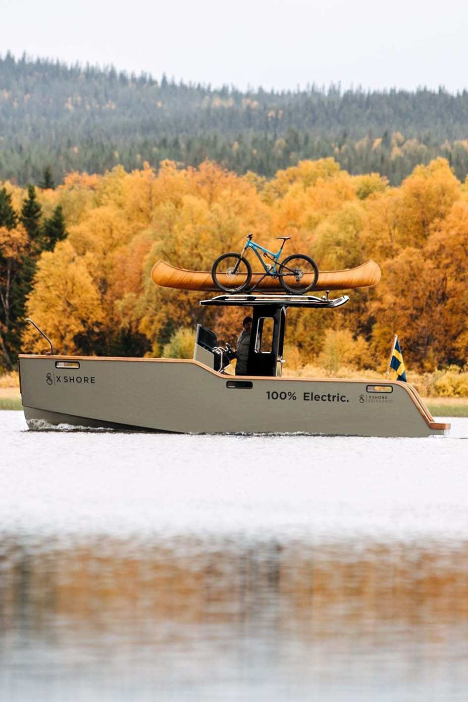 海洋版 Tesla －電動船 X-Shore「Eelex 8000」極致北歐簡約風範