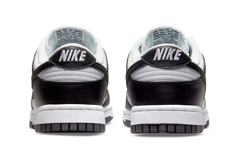 nike black white dunk