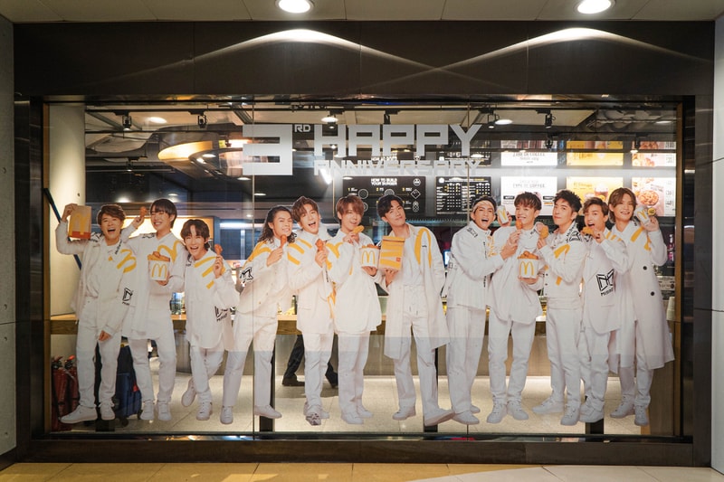 McDonald’s 與香港人氣男團 MIRROR 合作帶來期間限定主題旗艦店