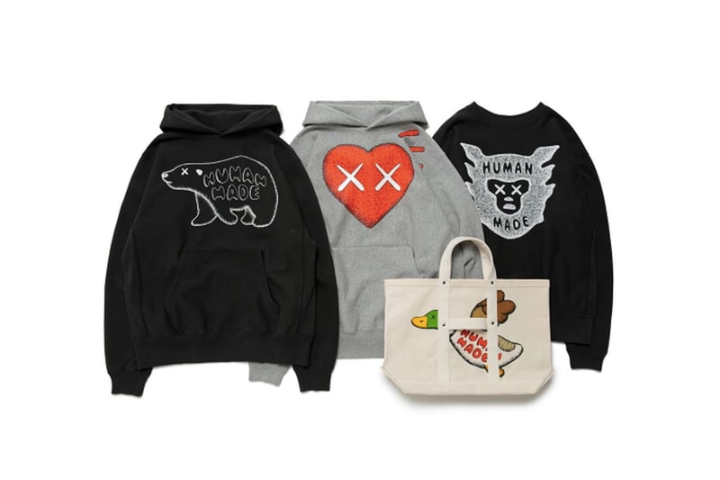 KAWS x Human Made 最新聯名系列第二波發售情報公開