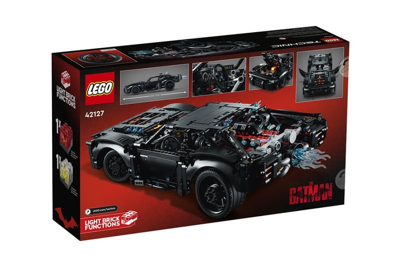 LEGO 推出《蝙蝠俠 The Batman》新款 Batmobile Technic 套組