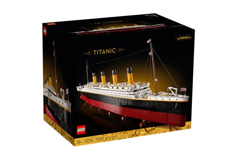 LEGO 正式推出《Titanic》鐵達尼號積木模型
