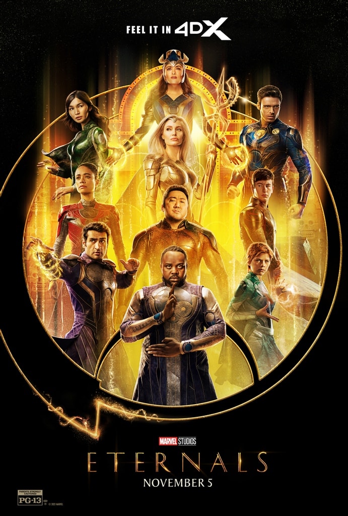 Marvel 未來英雄大作《永恆族 Eternals》最新角色及電影海報正式登場