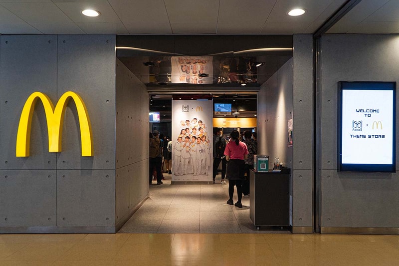 McDonald’s 與香港人氣男團 MIRROR 合作帶來期間限定主題旗艦店
