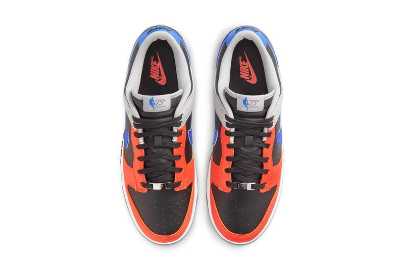 NBA x Nike Dunk Low EMB 最新配色「Knicks」官方圖輯公布