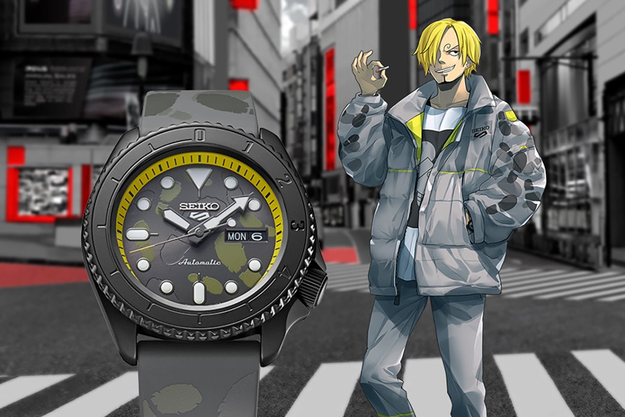 《ONE PIECE》x Seiko 5 Sports 全新聯乘系列錶款發佈