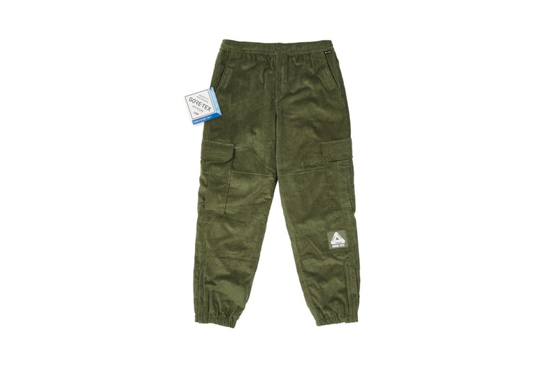 Palace Skateboards 2021 冬季褲款系列
