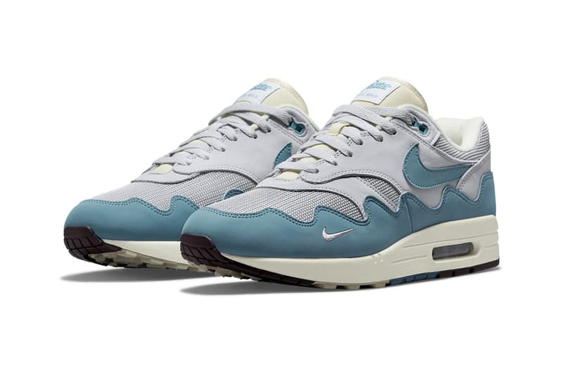 Patta x Nike Air Max 1「Noise Aqua」官方圖輯正式發佈