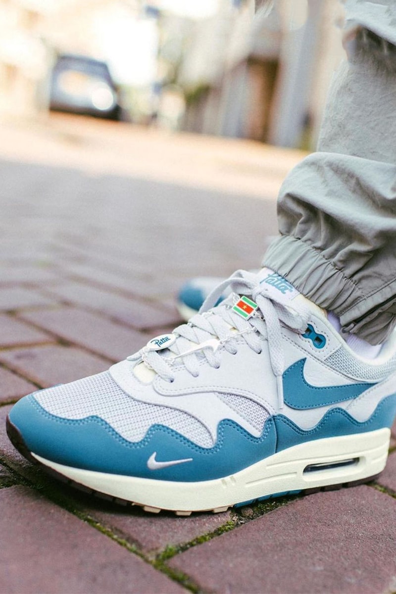 Patta x Nike Air Max 1「Noise Aqua」聯名系列發售資訊正式公