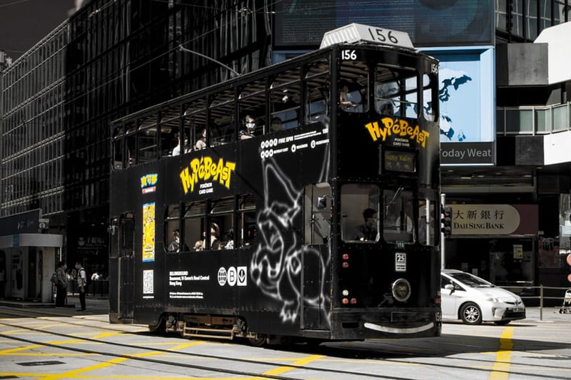 HYPEBEAST 攜手 Pokémon TCG 打造 25 週年香港別注定製電車