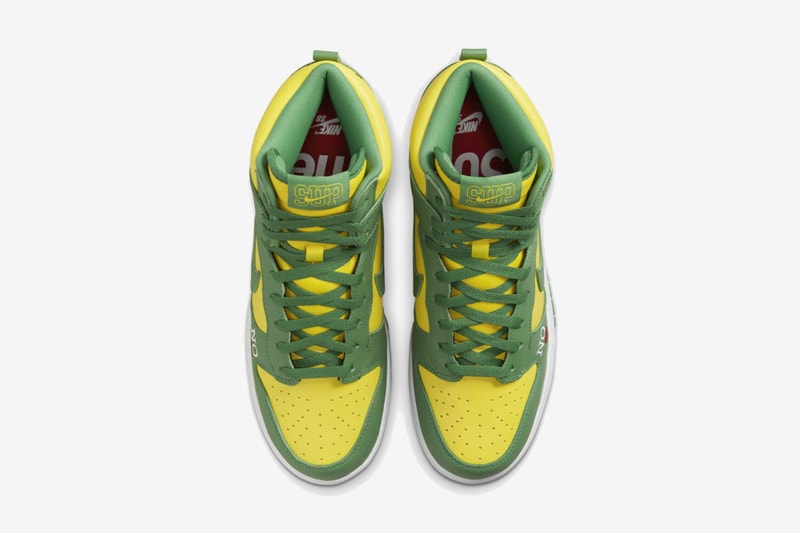 率先近賞 Supreme x Nike SB Dunk High「By Any Means」巴西配色官方圖輯