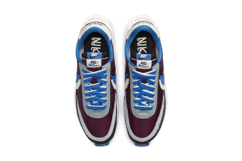 UNDERCOVER x sacai x Nike LDwaffle 三方聯乘系列鞋款官方圖輯正式曝光