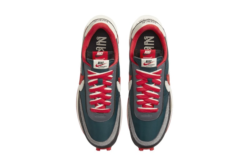 UNDERCOVER x sacai x Nike LDwaffle 三方聯乘系列線上發售情報公開