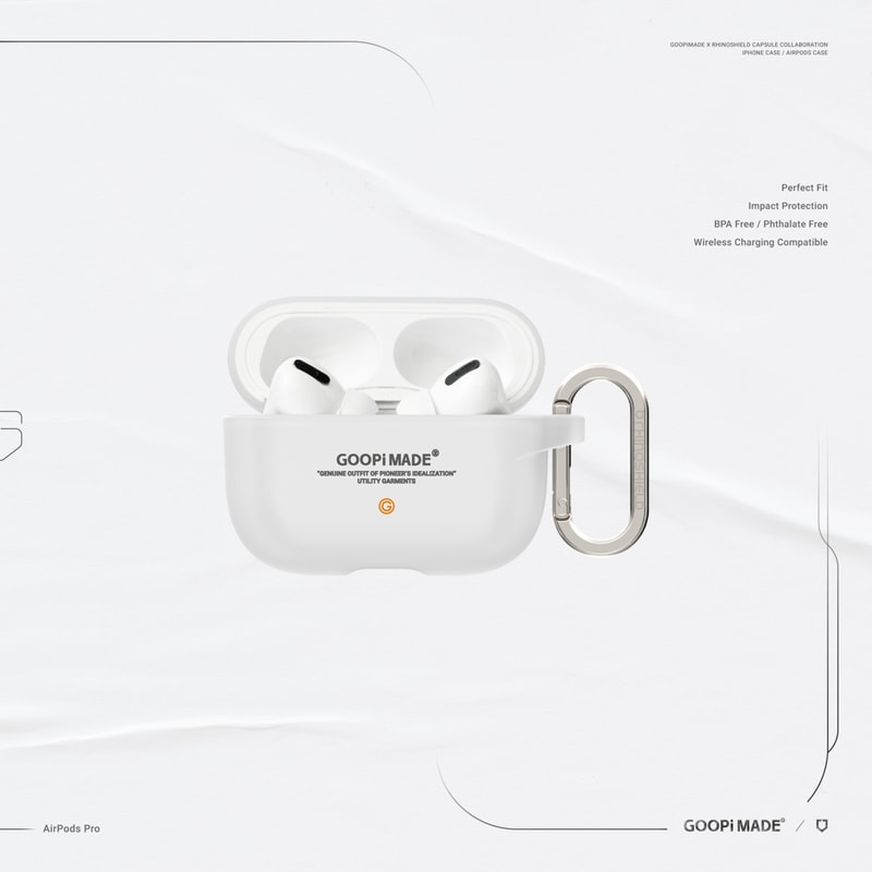 GOOPiMADE 攜手 RhinoShield 推出全新 iPhone、AirPods 聯名保護殼