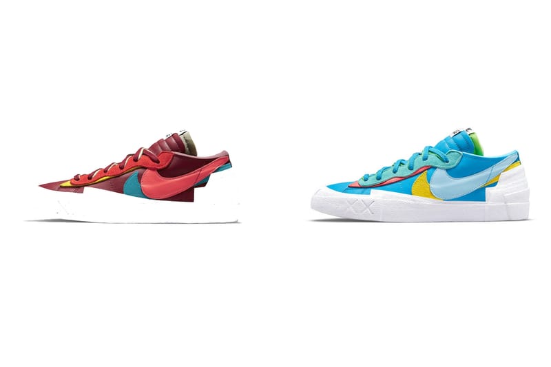 KAWS x sacai x Nike Blazer Low 三方聯名鞋款投籤發售情報公開